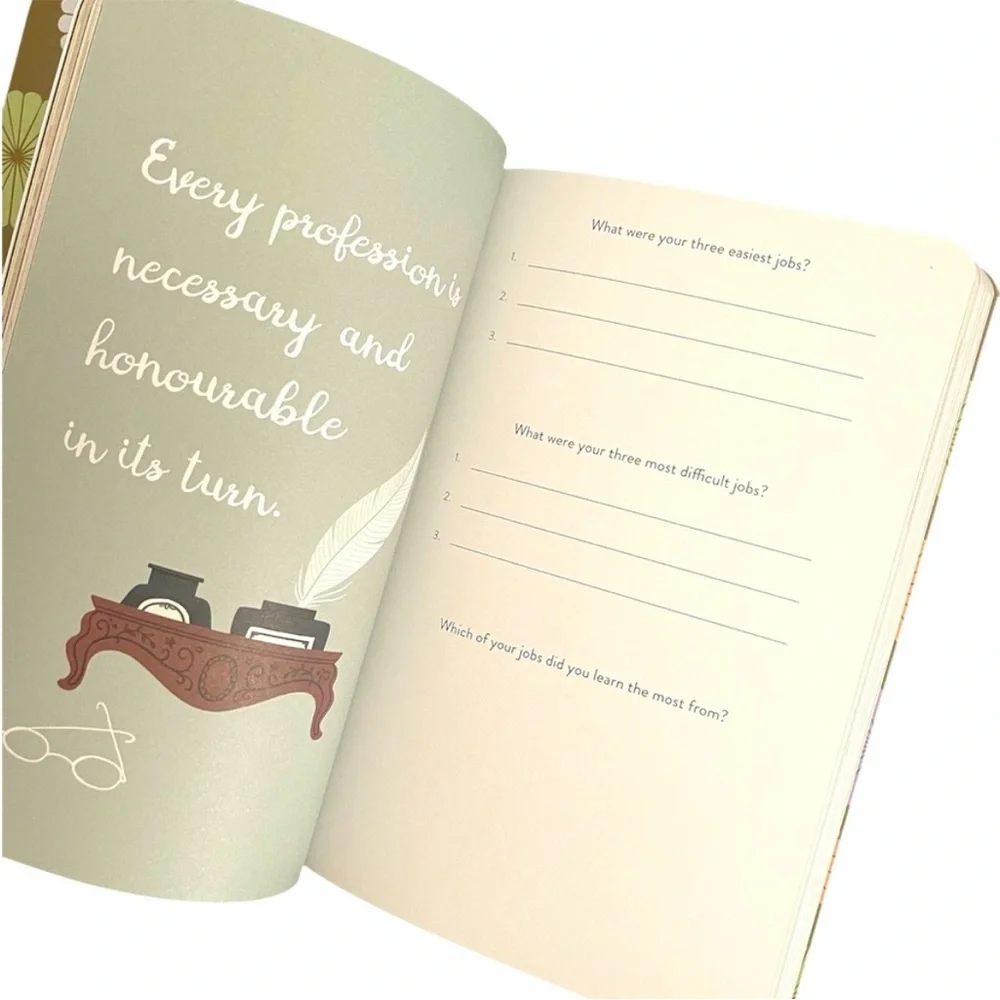 Pour Your Heart Out Journal with Floral Design